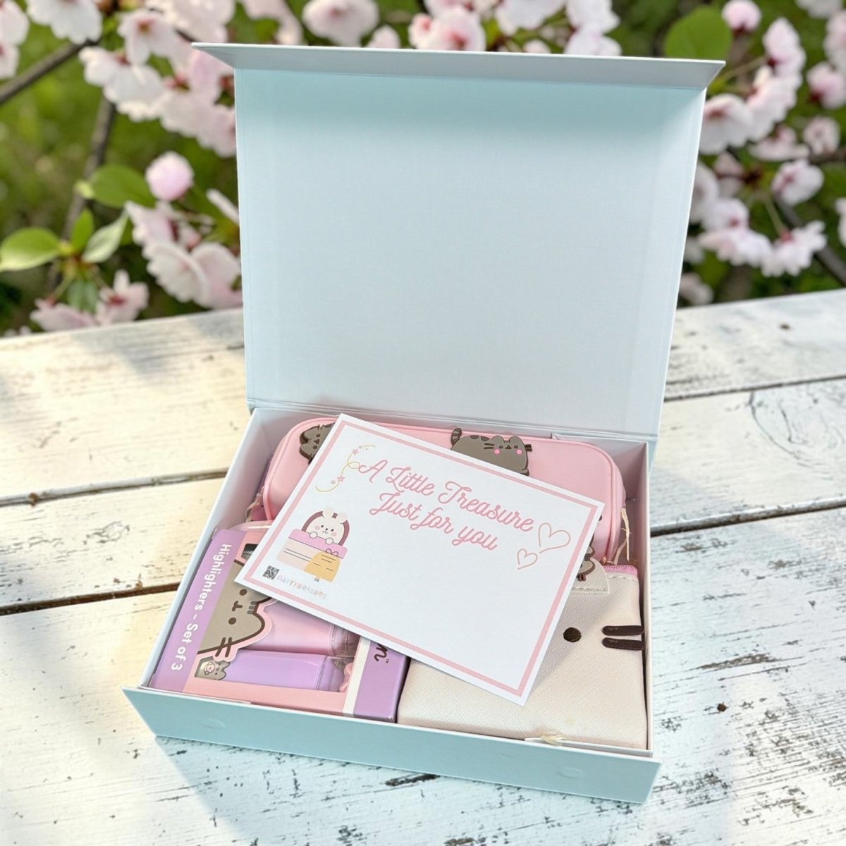 Pusheen Cat Gift Box - Stationery (Standard) - PartyErasers