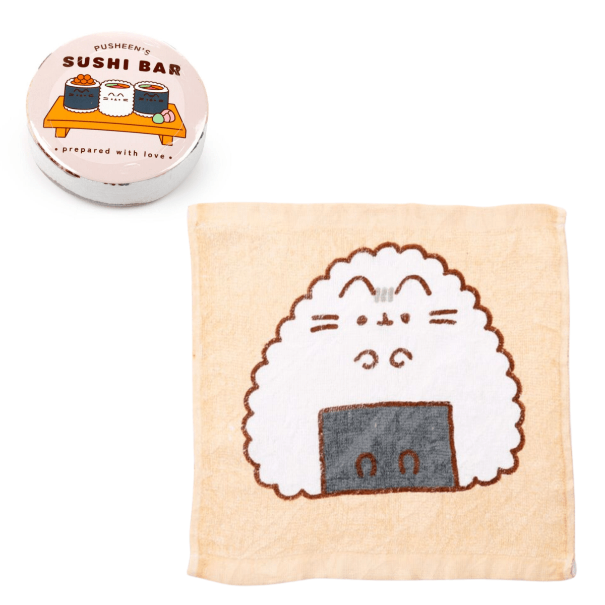 Pusheen Cat Gift Hamper: Bento & Sushi Club Set - PartyErasers