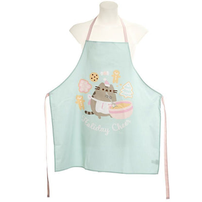 Pusheen the Cat Christmas Holiday Cheer Apron - PartyErasers
