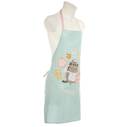 Pusheen the Cat Christmas Holiday Cheer Apron - PartyErasers