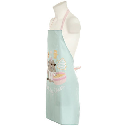 Pusheen the Cat Christmas Holiday Cheer Apron - PartyErasers