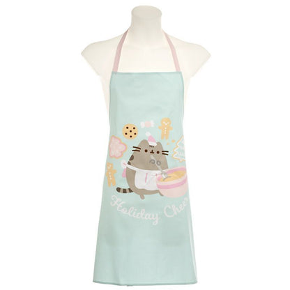 Pusheen the Cat Christmas Holiday Cheer Apron - PartyErasers