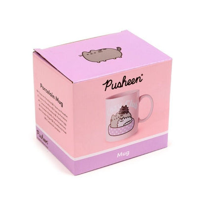 Pusheen the Cat Cozy Club Porcelain Mug - PartyErasers