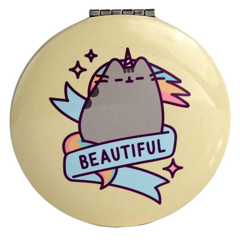 Pusheen the Cat Pusheenicorn Compact Mirror - PartyErasers