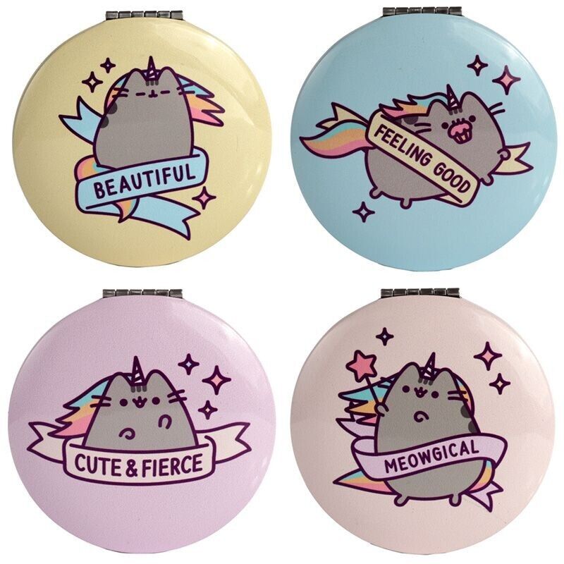 Pusheen the Cat Pusheenicorn Compact Mirror - PartyErasers