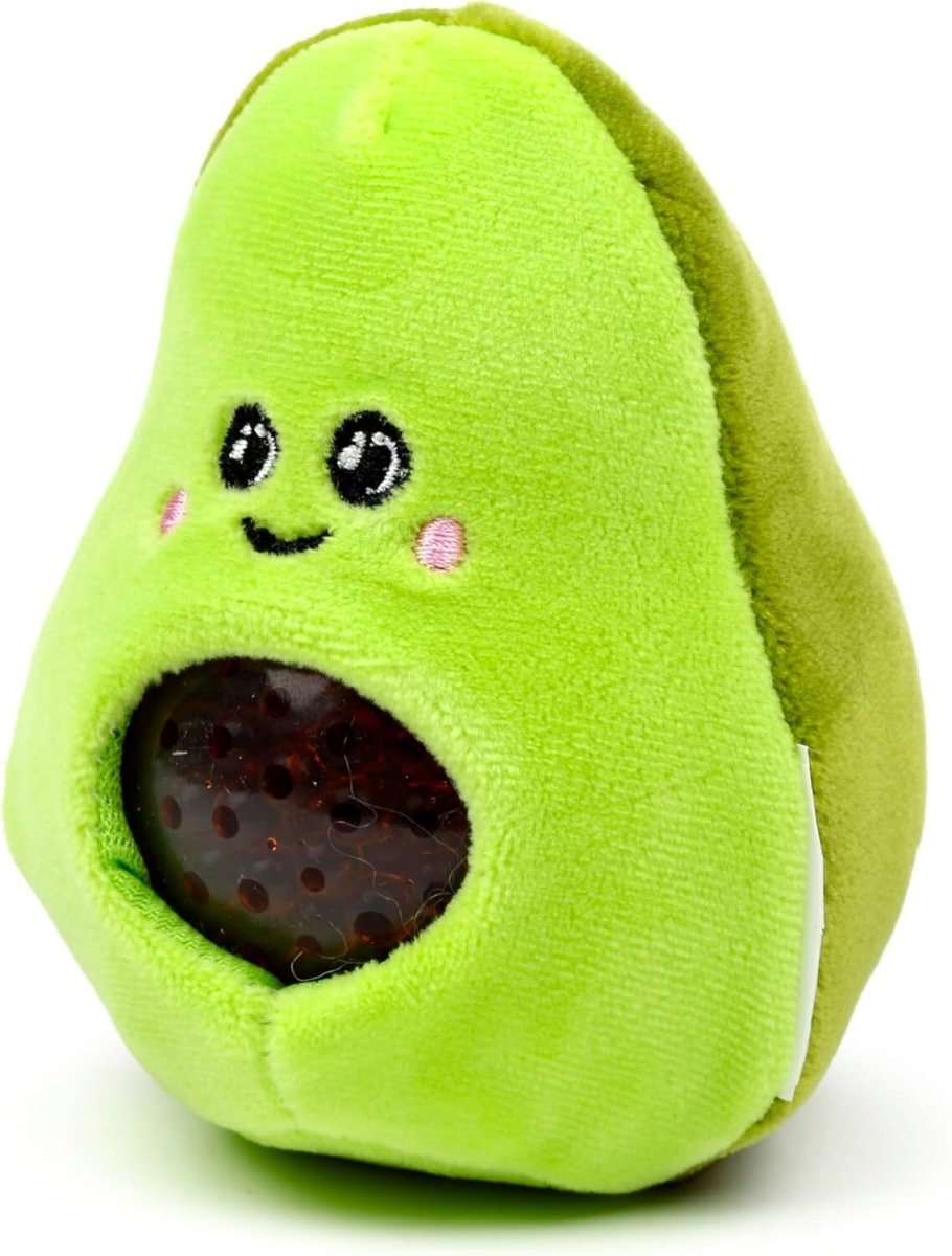 Queasy Squeezies Avocado Plush Squeezy Toy - PartyErasers