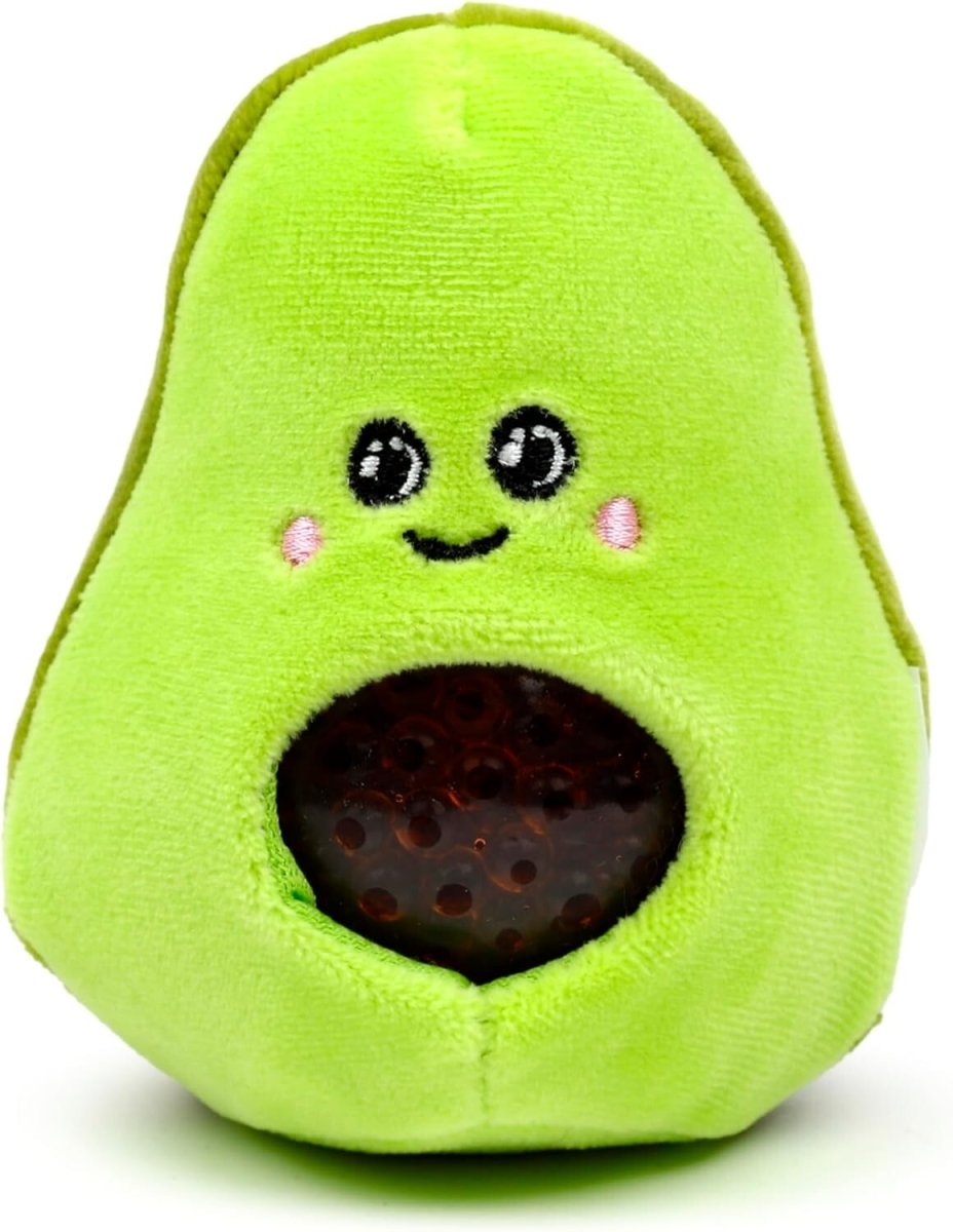Queasy Squeezies Avocado Plush Squeezy Toy - PartyErasers