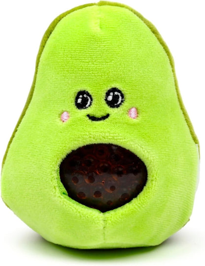 Queasy Squeezies Avocado Plush Squeezy Toy - PartyErasers