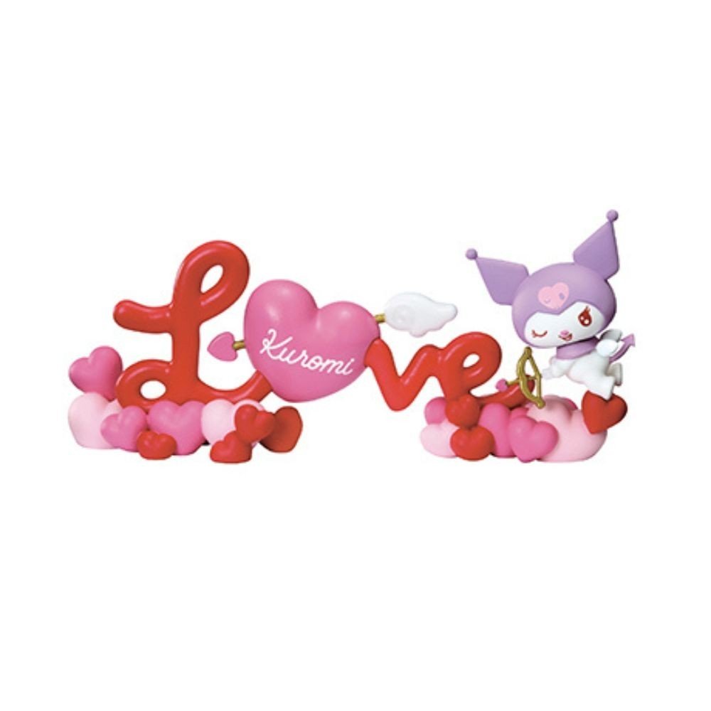 Re - ment Kuromi Words Collection 6 boxes Miniature Figurines Complete Box - PartyErasers