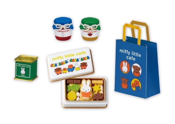 Re - Ment Miffy Little Café 8 Boxes Miniature Figure Complete Box - PartyErasers
