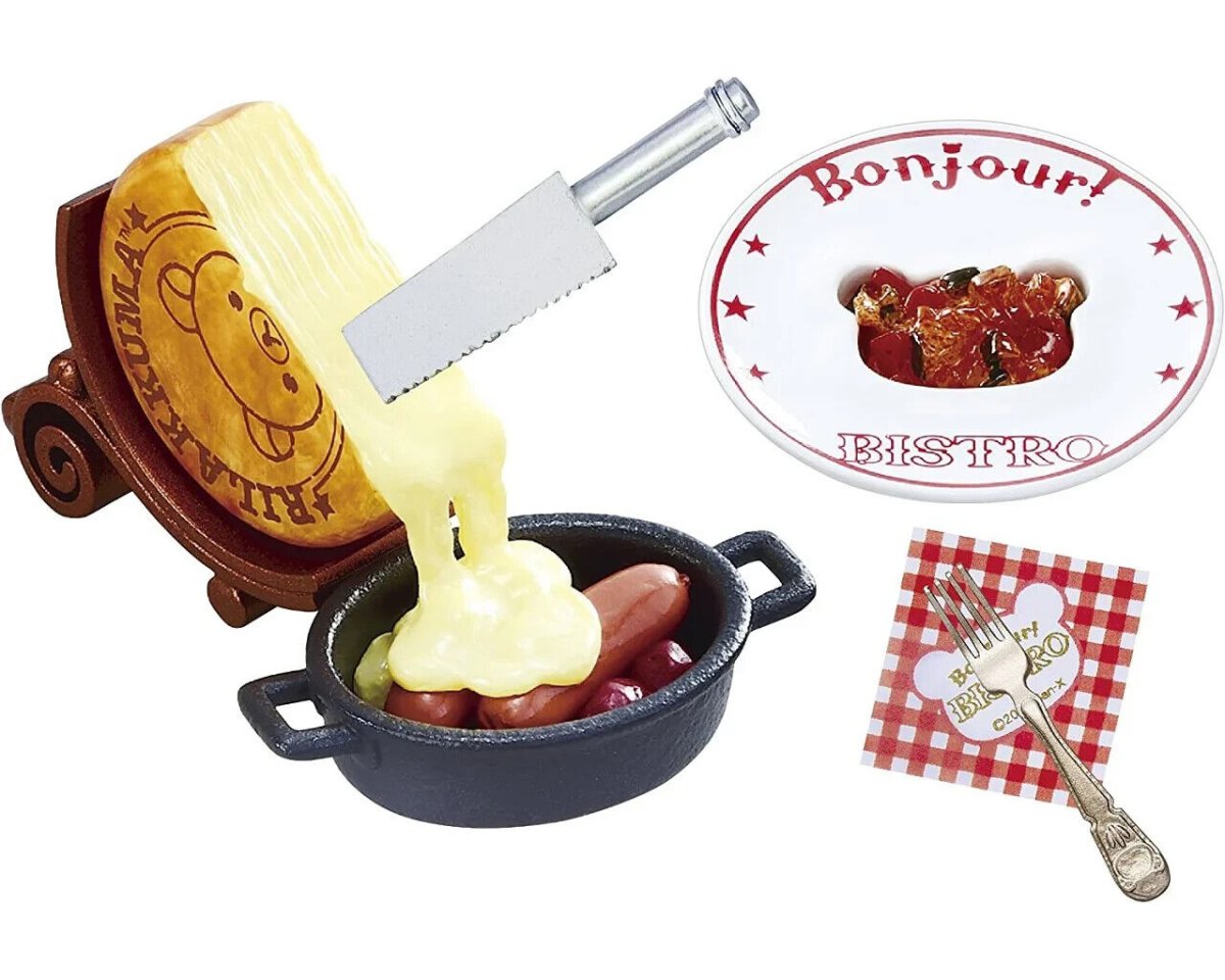 Re - Ment Miniatures Rilakkuma Bonjour Bistro French Bakery Set ( Single Box) - PartyErasers