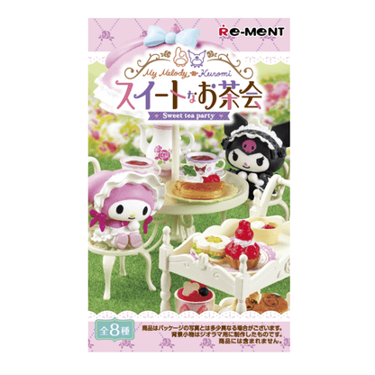 Re - Ment My Melody/Kuromi Sweet Tea Party (Full sets of 8) - PartyErasers
