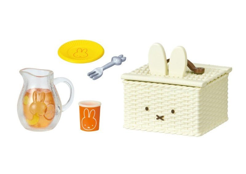 Re - Ment Picnic with Miffy 6 Boxes Miniature Figure Complete Box - PartyErasers