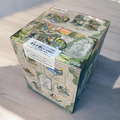 Re - Ment Pokémon City Diorama Collection: Ruins of an Old Castle (full set of 6) - PartyErasers