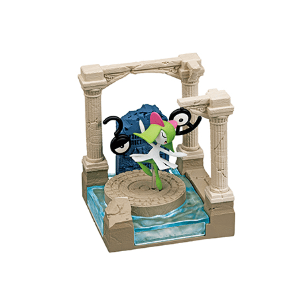 Re - Ment Pokémon City Diorama Collection: Ruins of an Old Castle (full set of 6) - PartyErasers