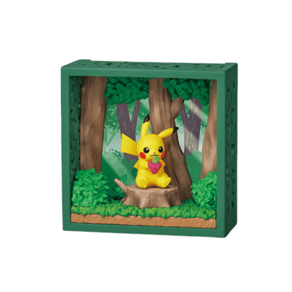 Re - Ment Pokémon Frame Deep Green Forest (Full sets of 6) - PartyErasers