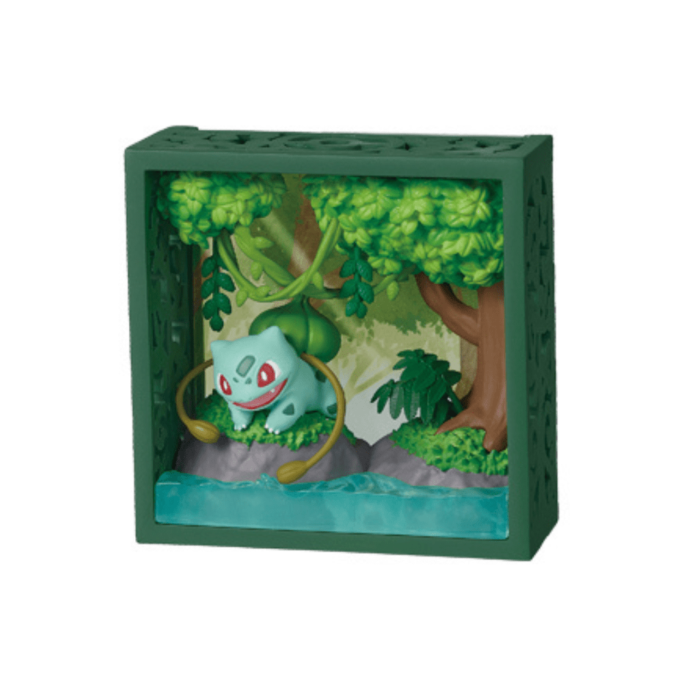 Re - Ment Pokémon Frame Deep Green Forest (Full sets of 6) - PartyErasers