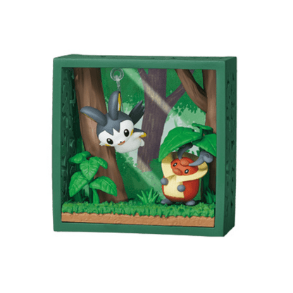 Re - Ment Pokémon Frame Deep Green Forest (Full sets of 6) - PartyErasers
