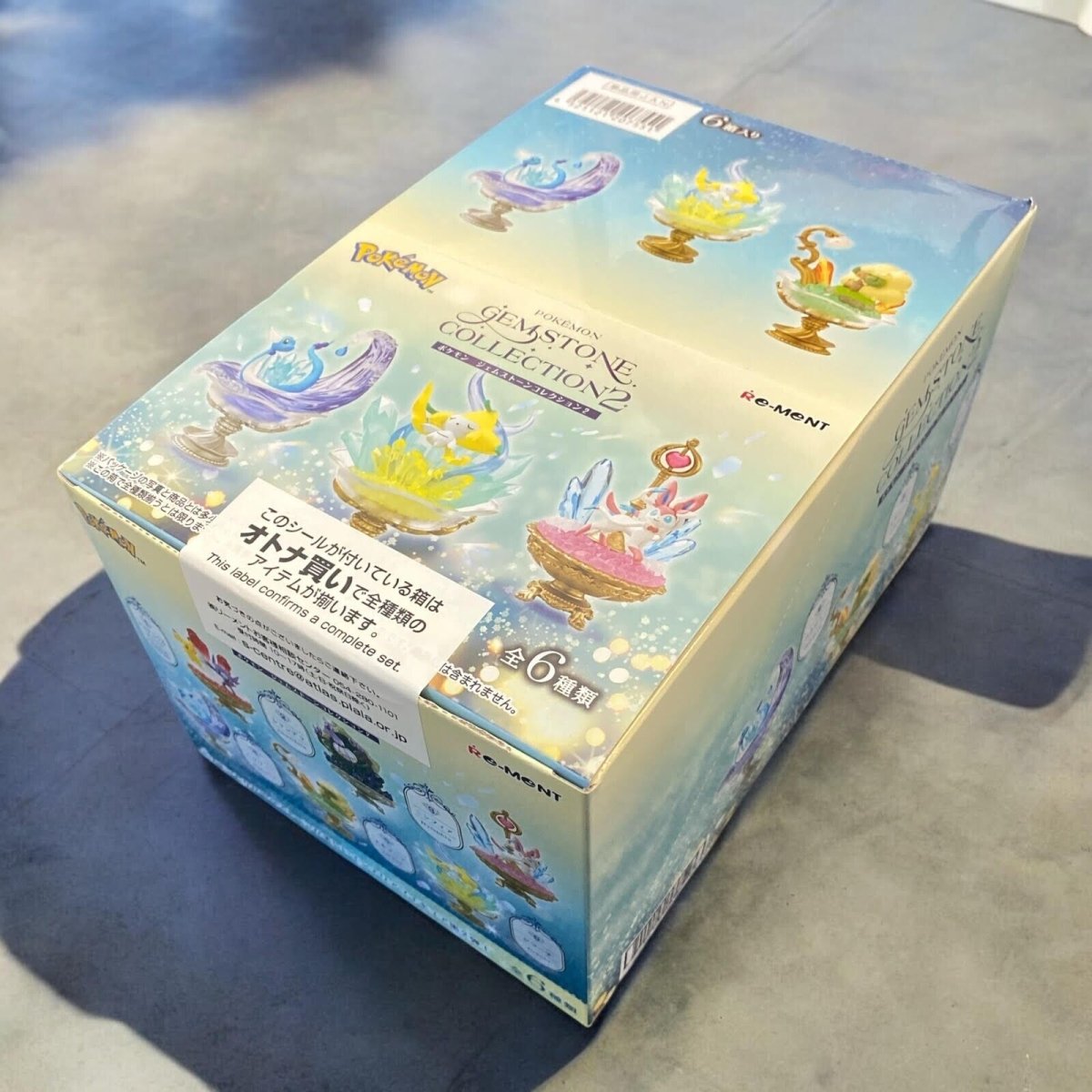 Re - Ment Pokémon Gemstone Collection 2 (Full sets of 6) - PartyErasers