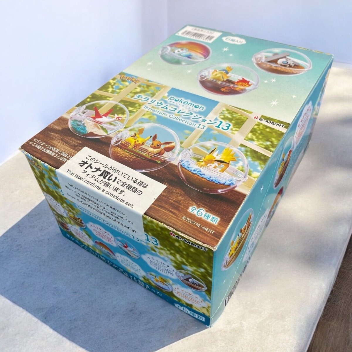 Re - Ment Pokémon Terrarium Collection 13 (Full sets of 6) - PartyErasers