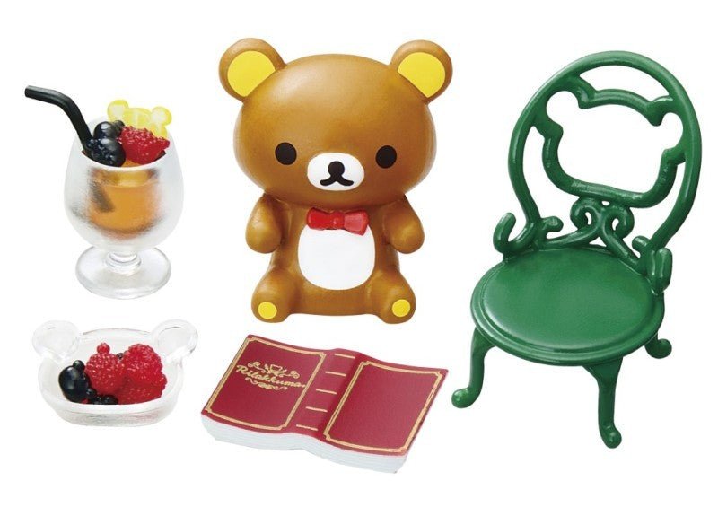 Re - Ment Rilakkuma Dream British Tea Time 6 boxes Complete Set - PartyErasers