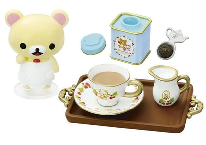Re - Ment Rilakkuma Dream British Tea Time 6 boxes Complete Set - PartyErasers