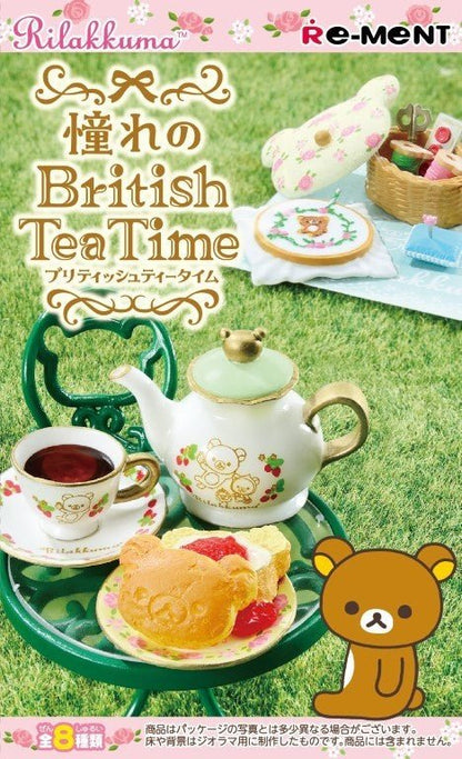 Re - Ment Rilakkuma Dream British Tea Time 6 boxes Complete Set - PartyErasers