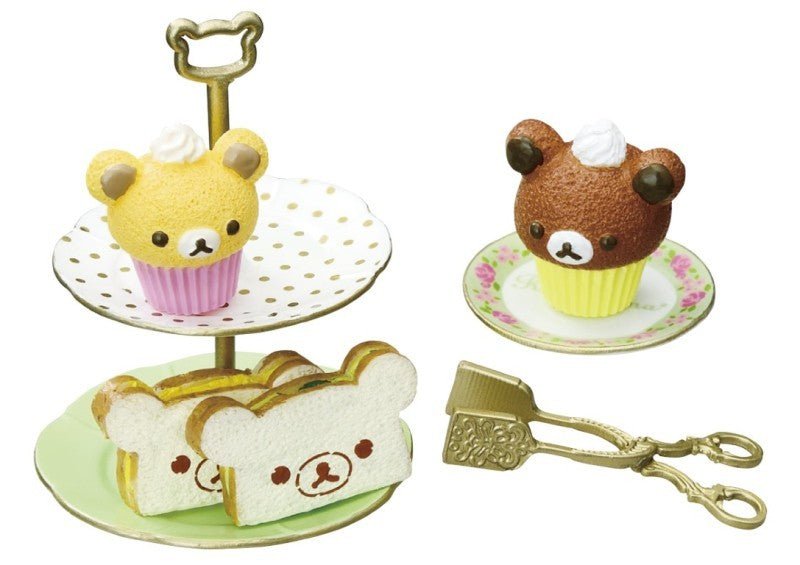 Re - Ment Rilakkuma Dream British Tea Time 6 boxes Complete Set - PartyErasers