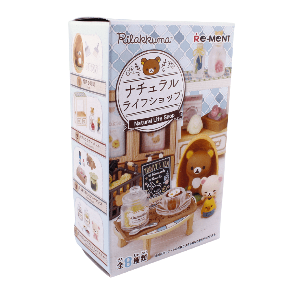 Re - Ment Rilakkuma Natutal Life Shop ( Single Box) - PartyErasers