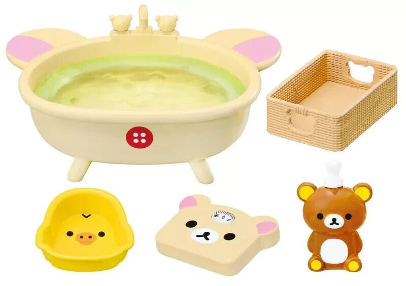 Re - Ment Rilakkuma Room Washroom (Full set 6 pcs) - PartyErasers