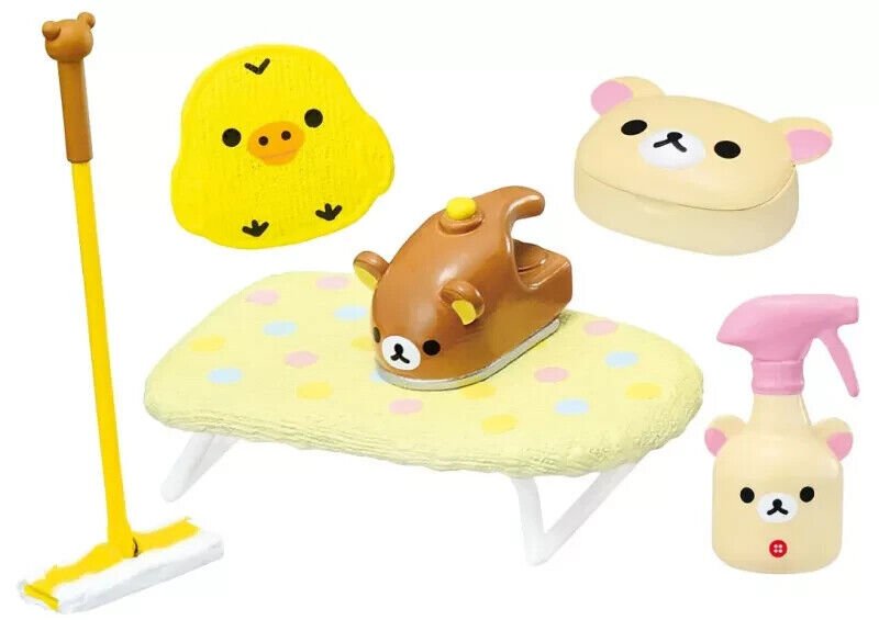 Re - Ment Rilakkuma Room Washroom (Full set 6 pcs) - PartyErasers