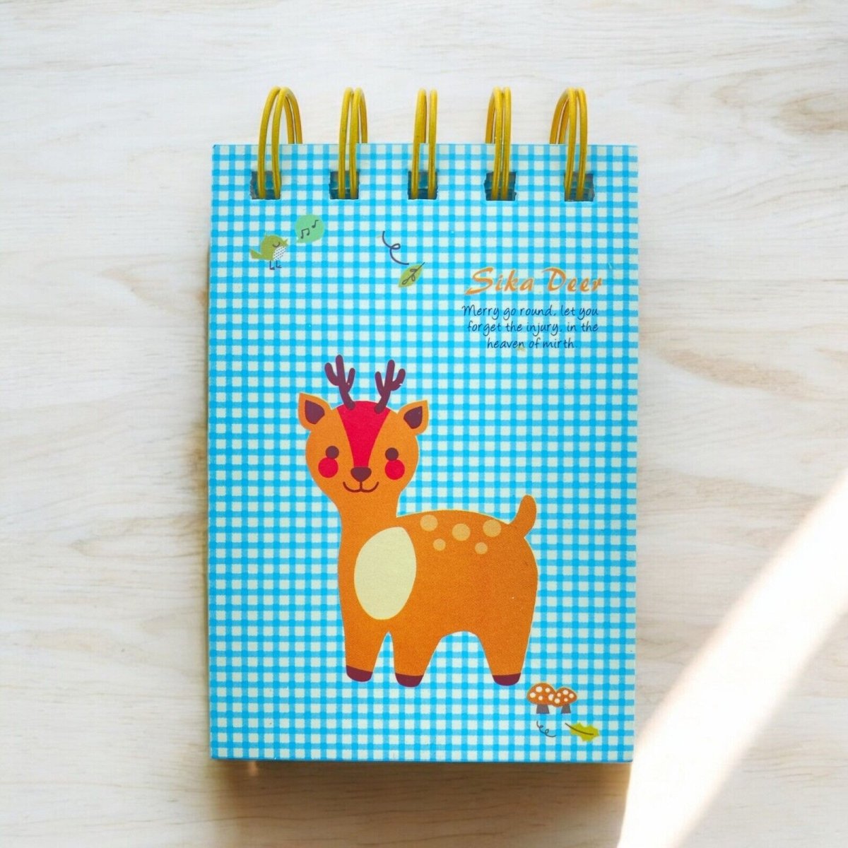 Reindeer Deer Note Pad Notebook Christmas Kids Party Bag set of 4 - PartyErasers