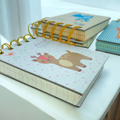 Reindeer Deer Note Pad Notebook Christmas Kids Party Bag set of 4 - PartyErasers