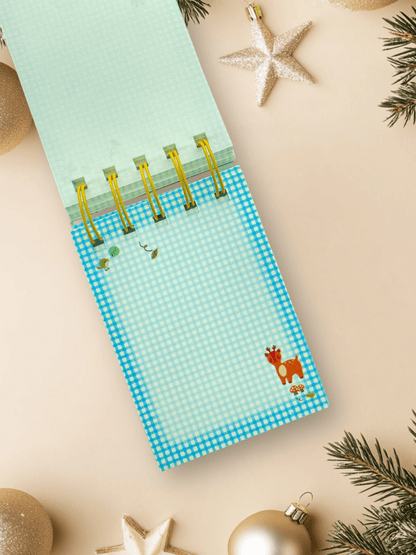 Reindeer Deer Note Pad Notebook Christmas Kids Party Bag set of 4 - PartyErasers