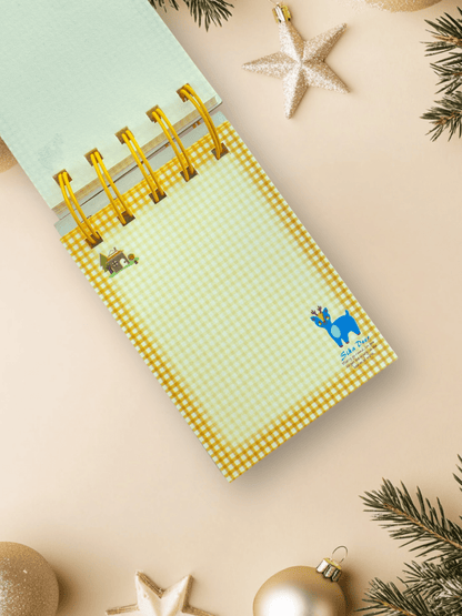 Reindeer Deer Note Pad Notebook Christmas Kids Party Bag set of 4 - PartyErasers