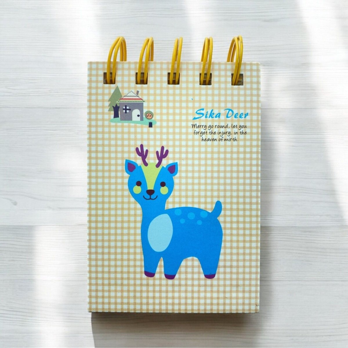 Reindeer Deer Note Pad Notebook Christmas Kids Party Bag set of 4 - PartyErasers