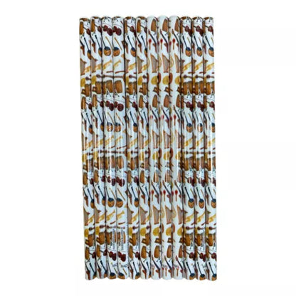 Music Themed HB Pencils (12pcs) Stationery Music Gifts Party Bag