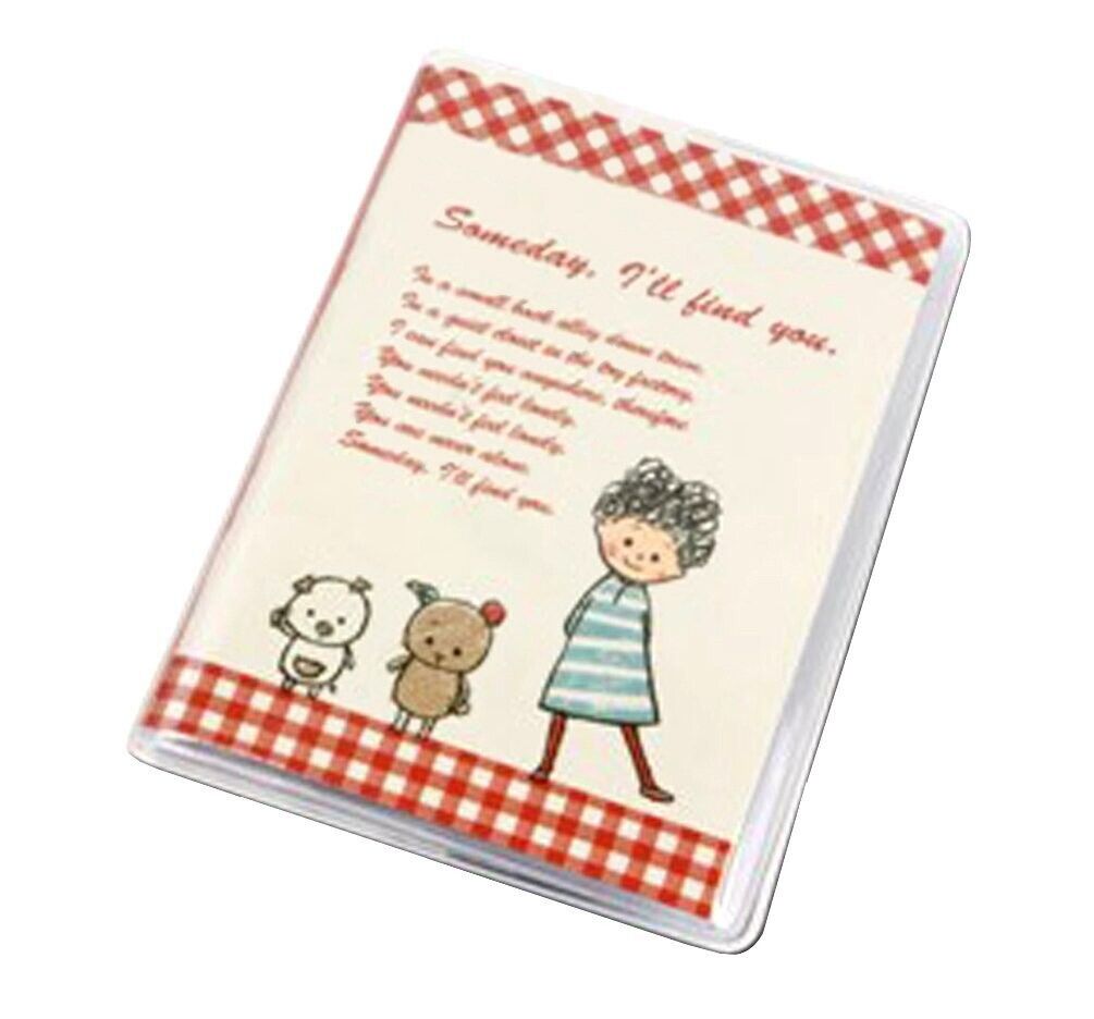 Shinzi Katoh Business Name Card Book Booklet Wallet Holder 20 Pouches Organiser - PartyErasers