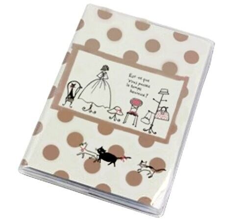 Shinzi Katoh Business Name Card Book Booklet Wallet Holder 20 Pouches Organiser - PartyErasers