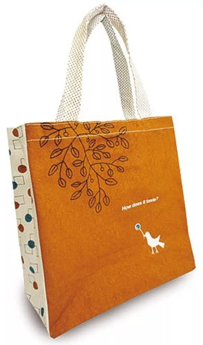 Shinzi Katoh Cotton Zipper Tote Bag with Pockets and Zipper for Shopping or Work - PartyErasers