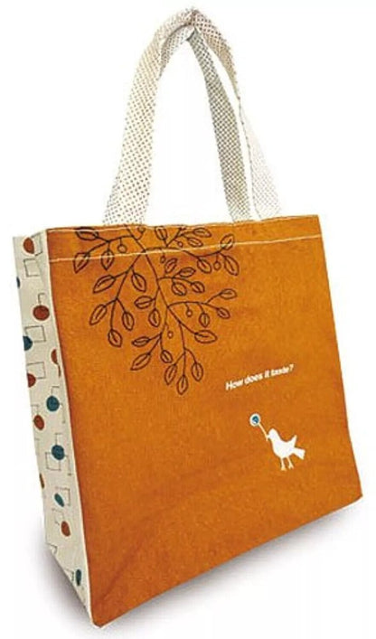 Shinzi Katoh Cotton Zipper Tote Bag with Pockets and Zipper for Shopping or Work - PartyErasers