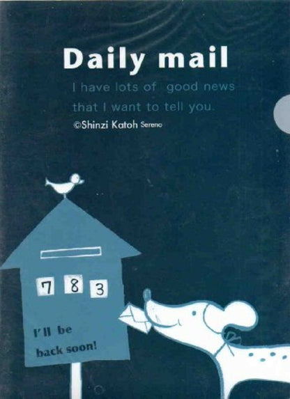 Shinzi Katoh Cute A4 L Shape Folder Plastic Documents File Folder - PartyErasers