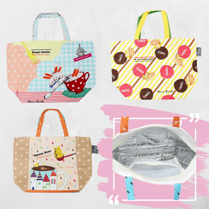 Shinzi Katoh Insulated Lunch Food Snack Pack Cool Bag For Adults Kids - PartyErasers