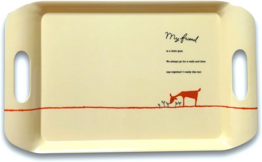 Shinzi Katoh Japan Creative Serving Tray with handles (40cm x 25cm) - PartyErasers