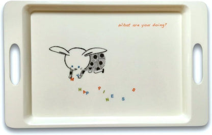 Shinzi Katoh Japan Creative Serving Tray with handles (40cm x 25cm) - PartyErasers