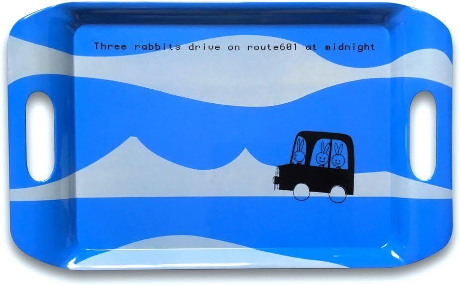 Shinzi Katoh Japan Creative Serving Tray with handles (40cm x 25cm) - PartyErasers