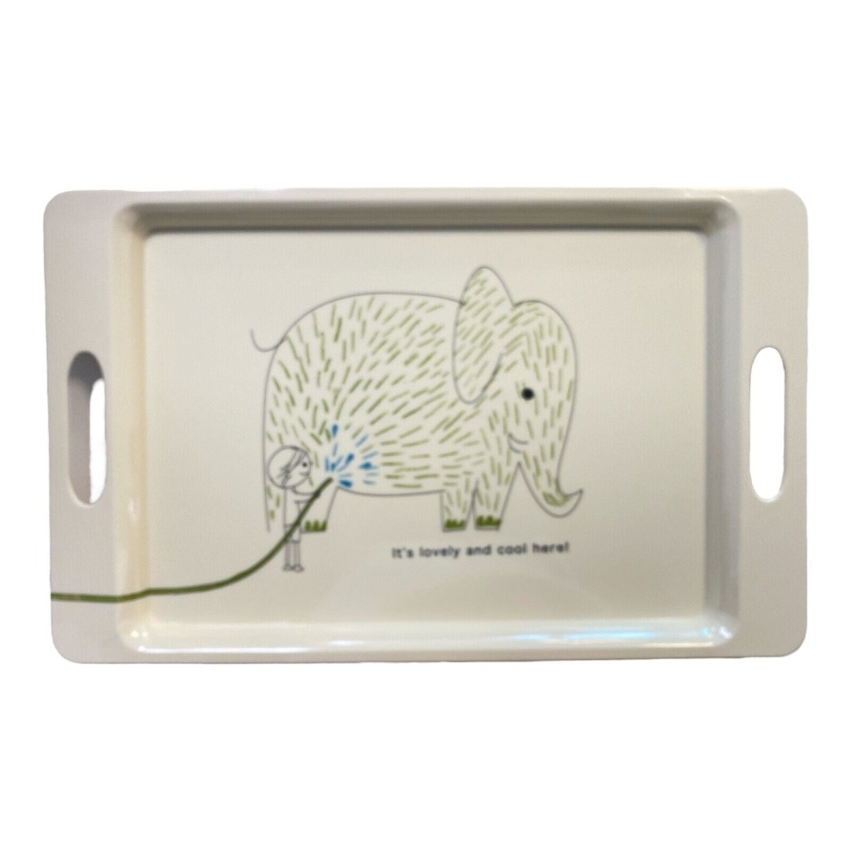 Shinzi Katoh Japan Creative Serving Tray with handles (40cm x 25cm) - PartyErasers