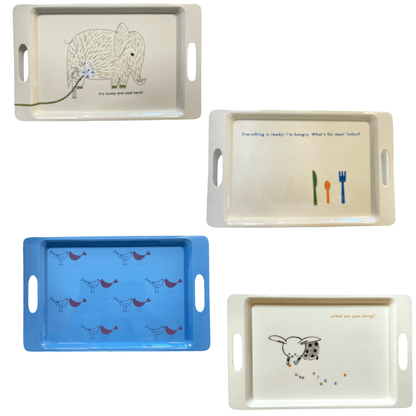 Shinzi Katoh Japan Creative Serving Tray with handles (40cm x 25cm) - PartyErasers