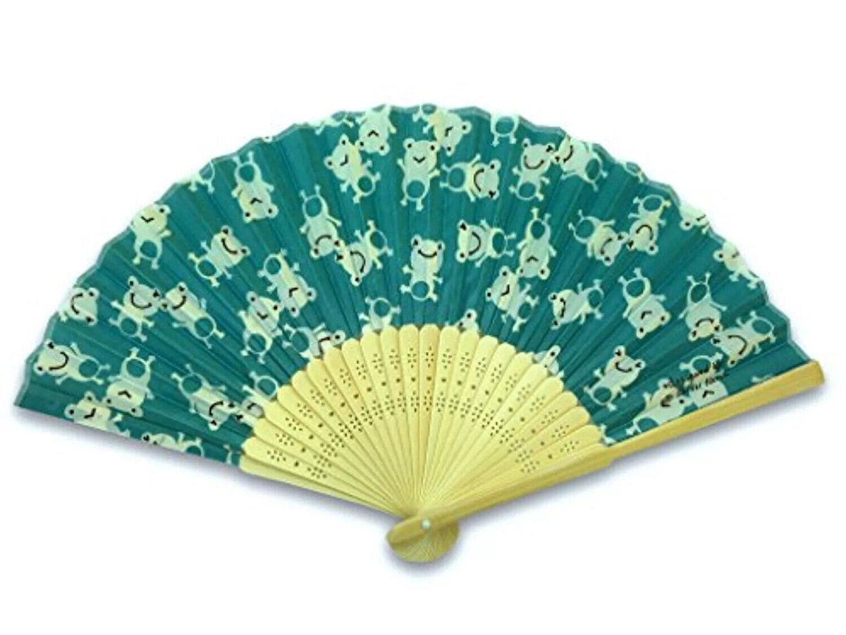 Shinzi Katoh Japan Cute Hand Held Folding Fan - PartyErasers