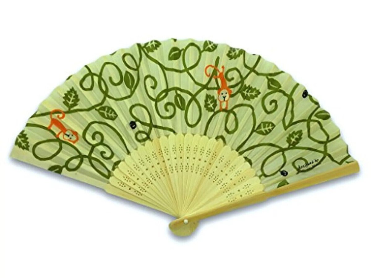 Shinzi Katoh Japan Cute Hand Held Folding Fan - PartyErasers